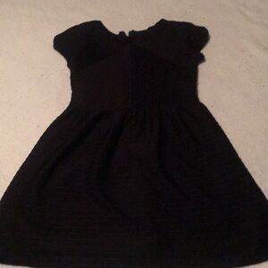 Girls black dress